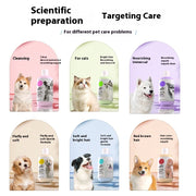 Pet Shower Gel 510ml Cat Shampoo Decontamination Bath Supplies