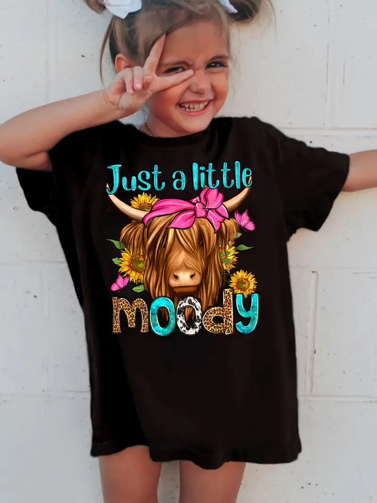 New Children Short Sleeve Children's Clothing Solid Color