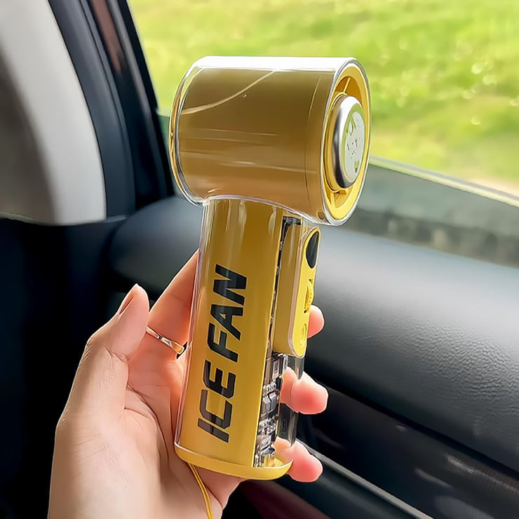 Refrigeration Ice Compress Portable Strong Small Handheld Fan