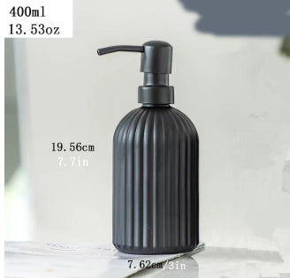 Shower Gel Stainless Steel Press Soap Dispenser